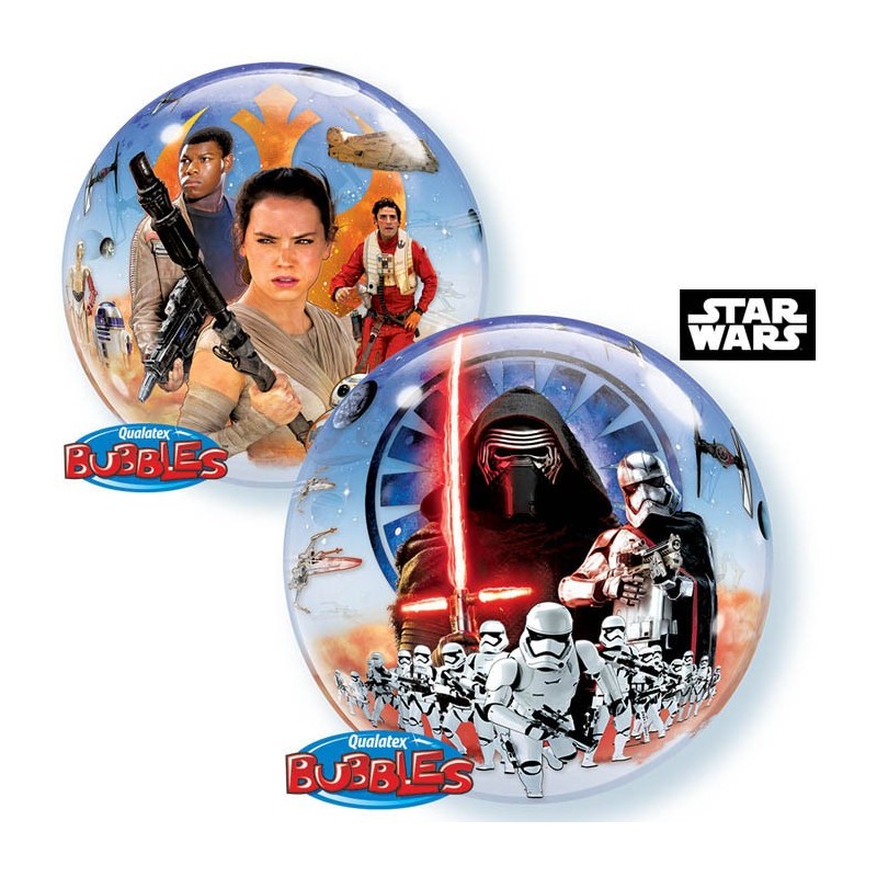 Balão Bubble Star Wars " The Force Awakens"