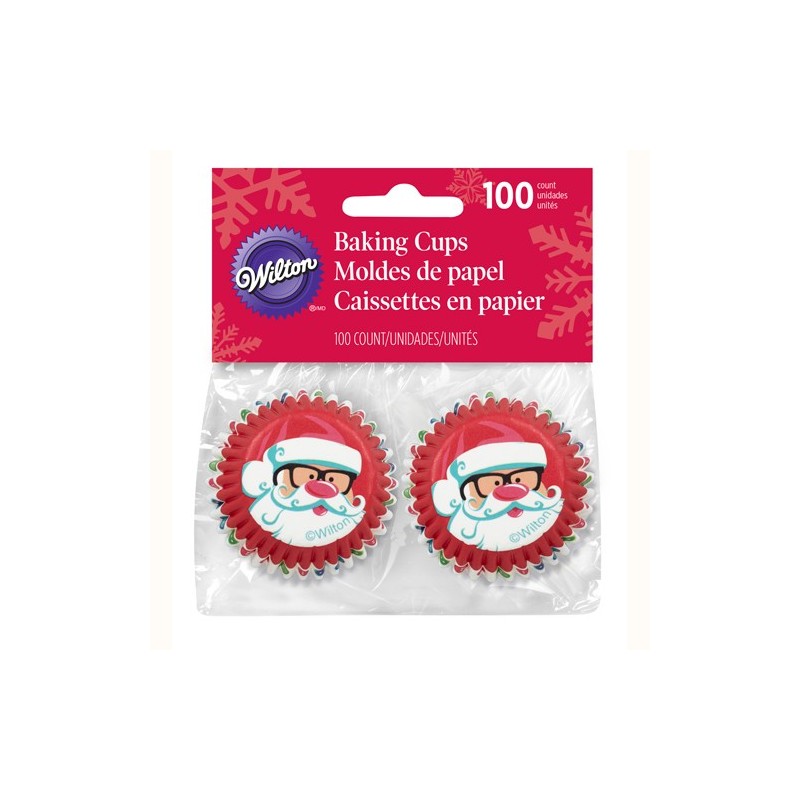Pack de 100 Mini Taças / Invólucro Natal