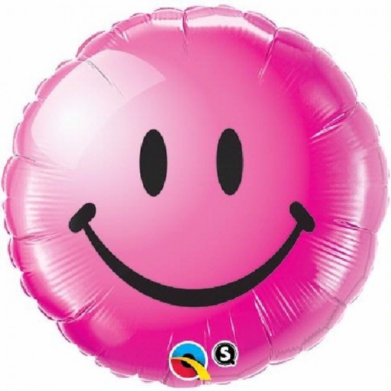 Balão Foil Emoji Rosa