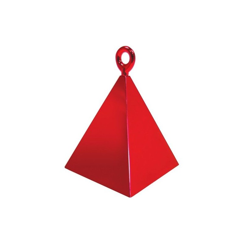 Peso Baloes Piramide Vermelha