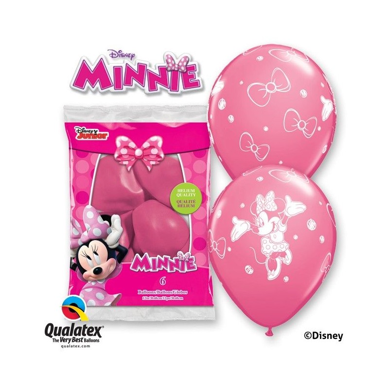 Pack de 6 Balões Minnie