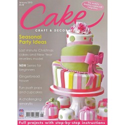 Revista Cakes and Sugarcraft da Squires Kitchen Fevereiro/ Março 2016