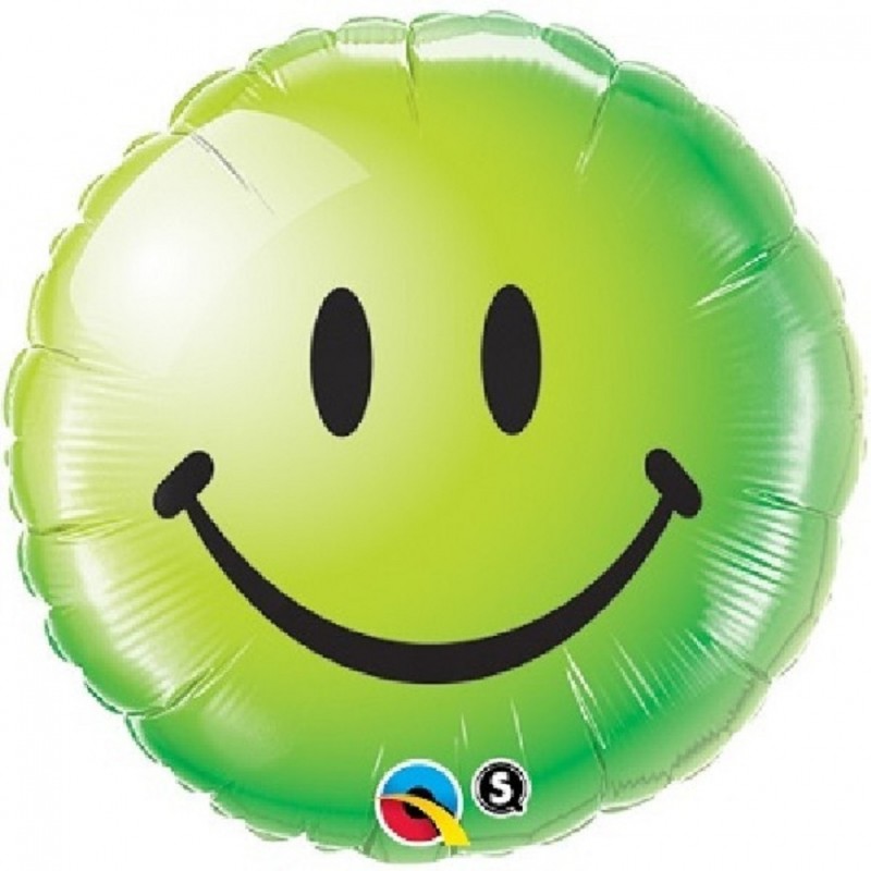 Balão Foil Emoji Verde