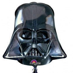 Balão Star Wars Foil Máscara  Darth Vader