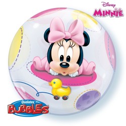 Balão Bubble Baby Minnie