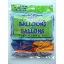 Pack 50 Balões Sortidos