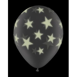Balão Estrelas Glow Brilha no Escuro 