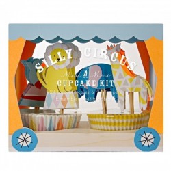 Kit de Cup Cakes Silly Circus