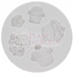Molde Silicone Cup Cakes