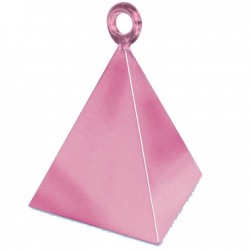 Peso Baloes Piramide Rosa