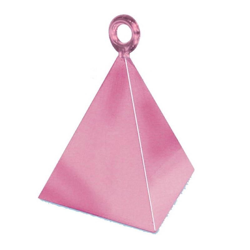 Peso Baloes Piramide Rosa