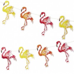 Bandeirolas Flamingos