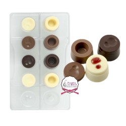 Molde Chocolate Circulos Modulares