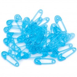 Alfinetes Plástico  Azuis