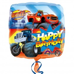 Balão Foil Happy Birthday Blaze