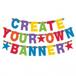 Banner Personalizável Arco-íris