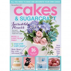 Revista Cakes & Sugarcraft Squires Kitchen Fevereiro/ Março 2017