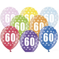 Balões Coloridos 60 anos