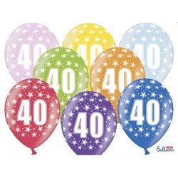 Balões Coloridos 40 anos