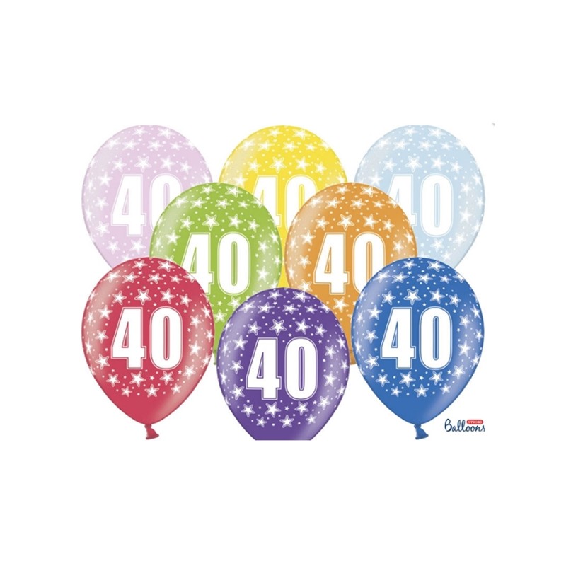 Balões Coloridos 40 anos