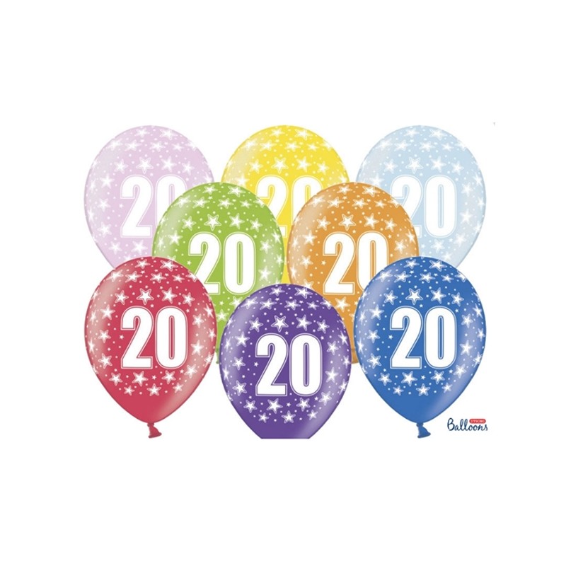 Balões Coloridos 20 anos