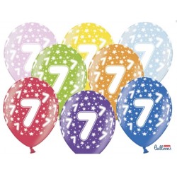 Balões Coloridos 7 anos