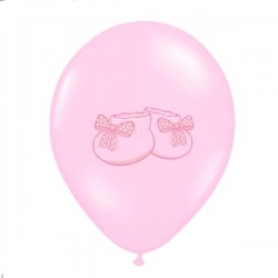 Balões Botinhas Rosa