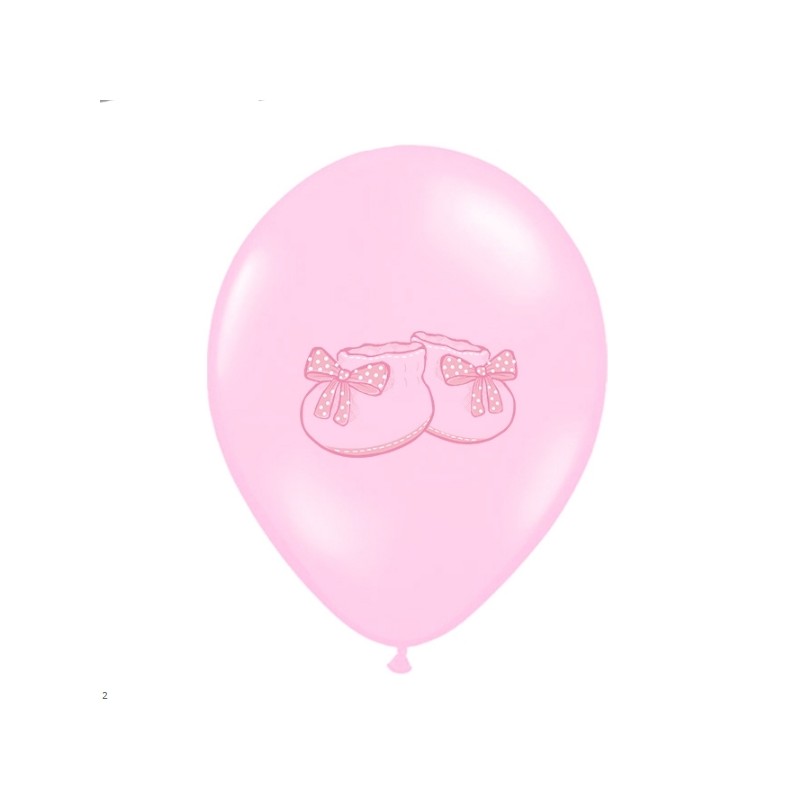 Balões Botinhas Rosa