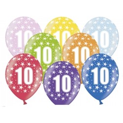 Balões Coloridos 10 anos