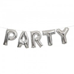 Balão Foil Party Prateado