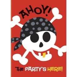 8 Convites Piratas Divertidos