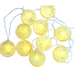 Luzes Led Limão em Rodelas