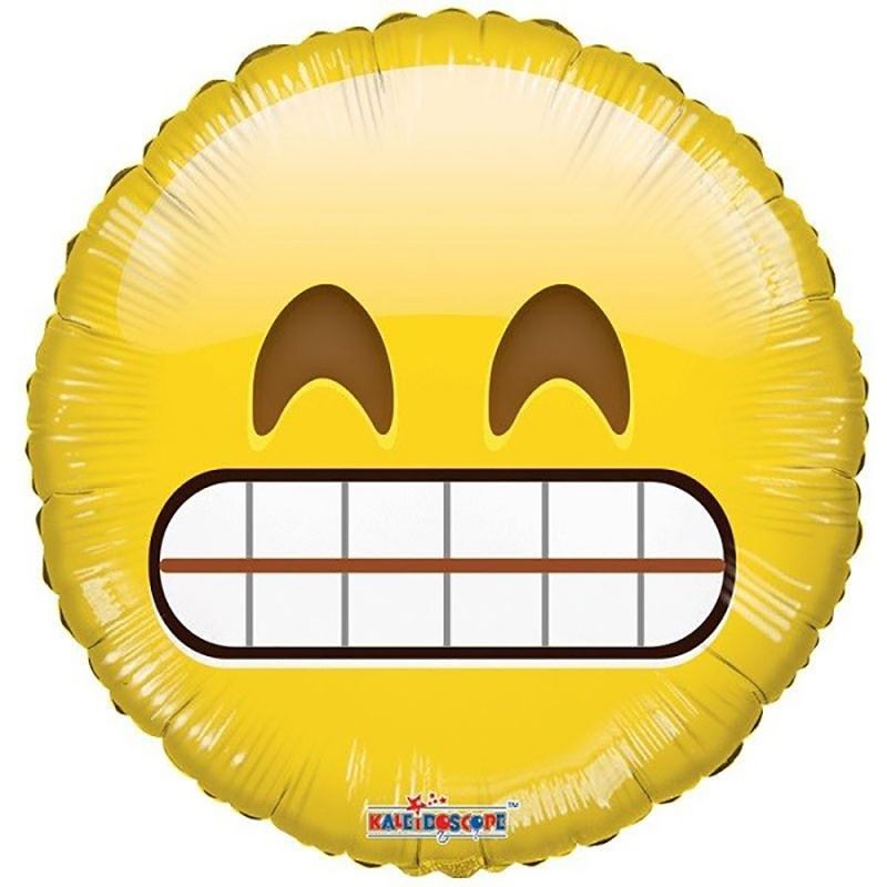 Balão Foil Emoji Sorriso
