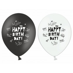 6 Balões Happy Birthday