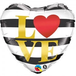 Balão Coração LOVE