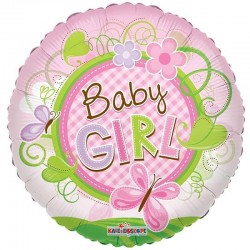 Balão Foil Baby Girl 46 cms