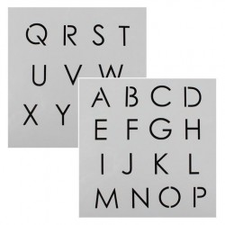 Stencil Alfabeto