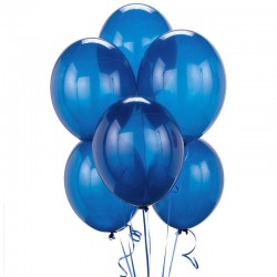 10 Balões Royal Blue