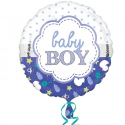Balão Foil Baby Boy 45 cms