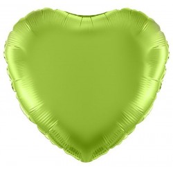 Balão Foil Coração Lima 46 cms