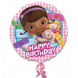 Balão Happy Birthday Dra. Brinquedos