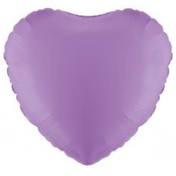 Balão Coração Lilás 45 cms