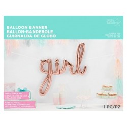 Balão Foil Ar Girl Rose Gold