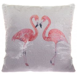 Almofadas Lantejoulas Flamingo