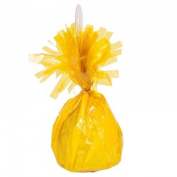 Peso Balões Amarelo Foil