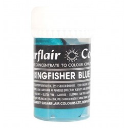 Corante em Pasta Azul Kingfisher Sugarflair -25 grs