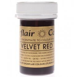 Corante em Pasta Velvet Red -25 grs
