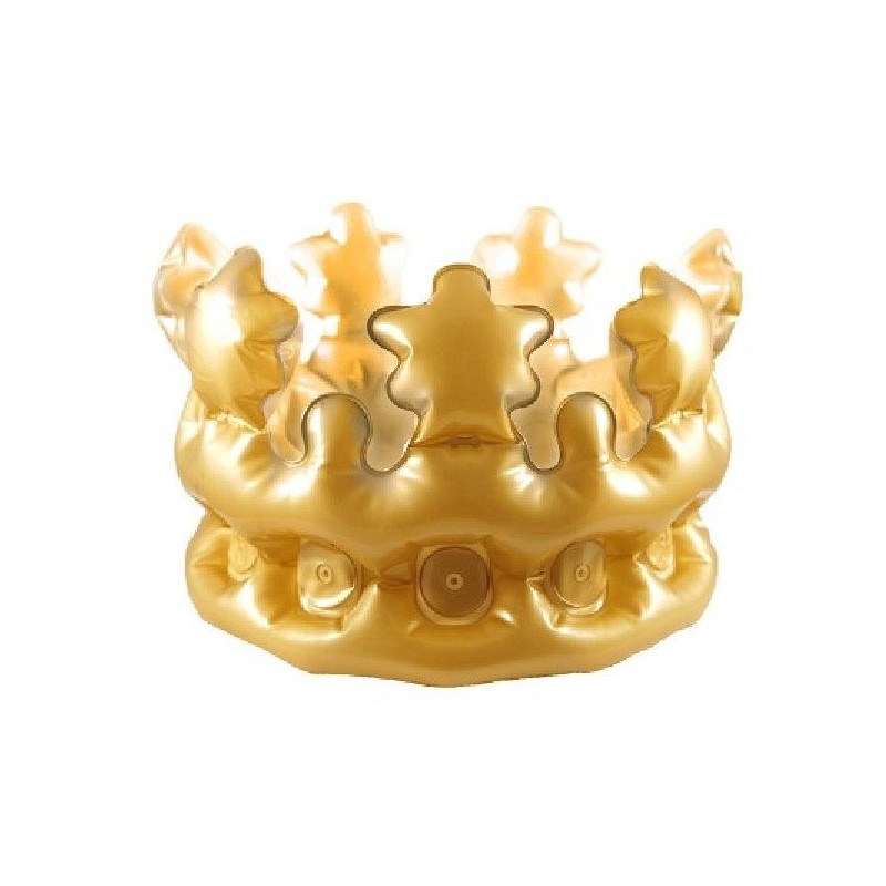 Coroa Dourada Insuflavel