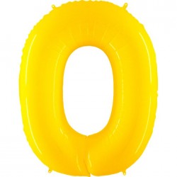 Balão Foil nº Amarelo