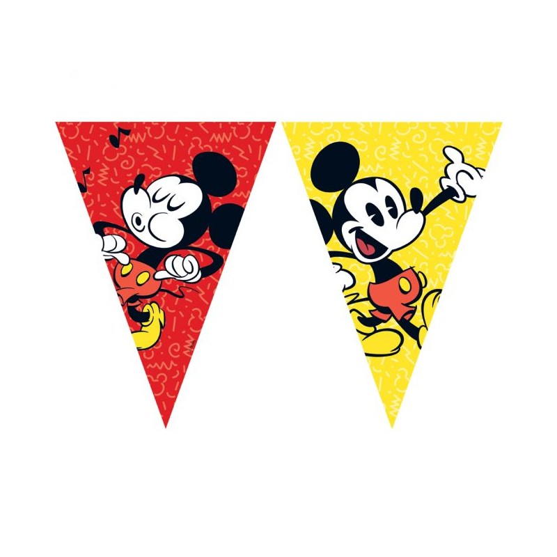 Bandeirolas Mickey Super Cool